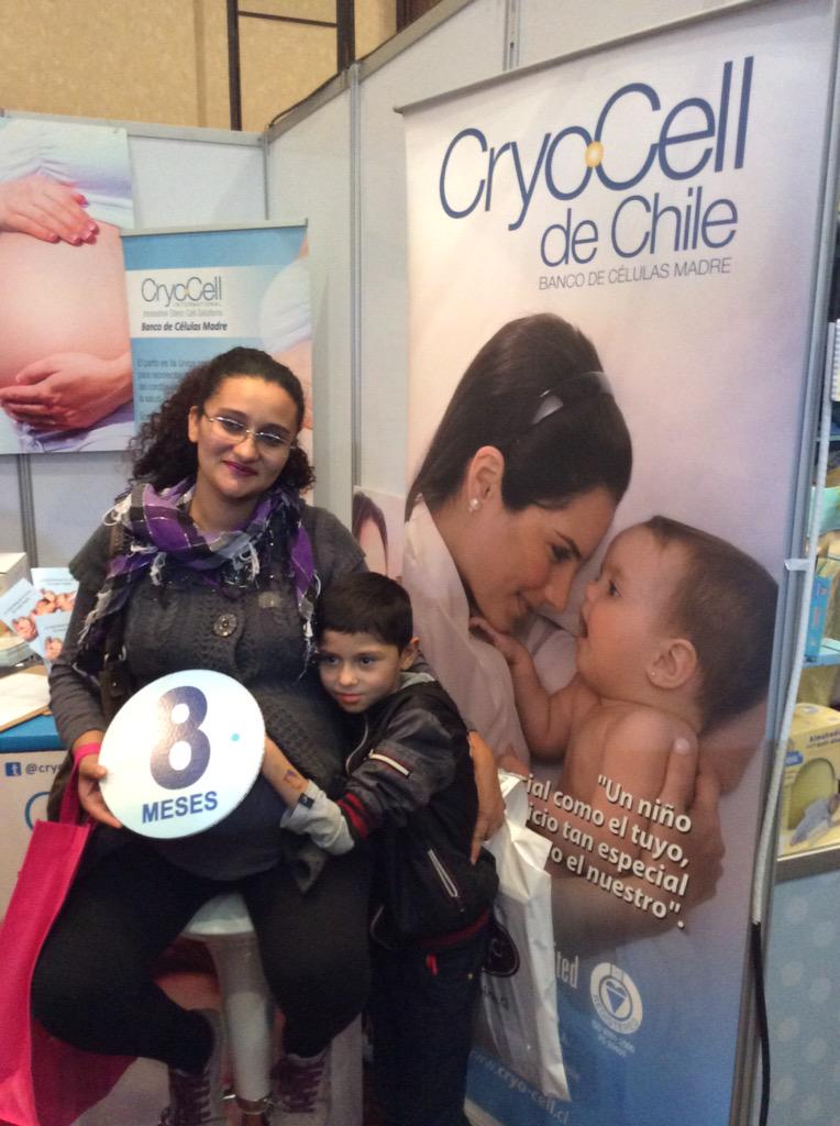 Cryocell_chile's tweet photo. Francisca Lagos  y sus 8 meses de #embarazo #celulasmadre #cryocellchile. http://t.co/x24gi27p88