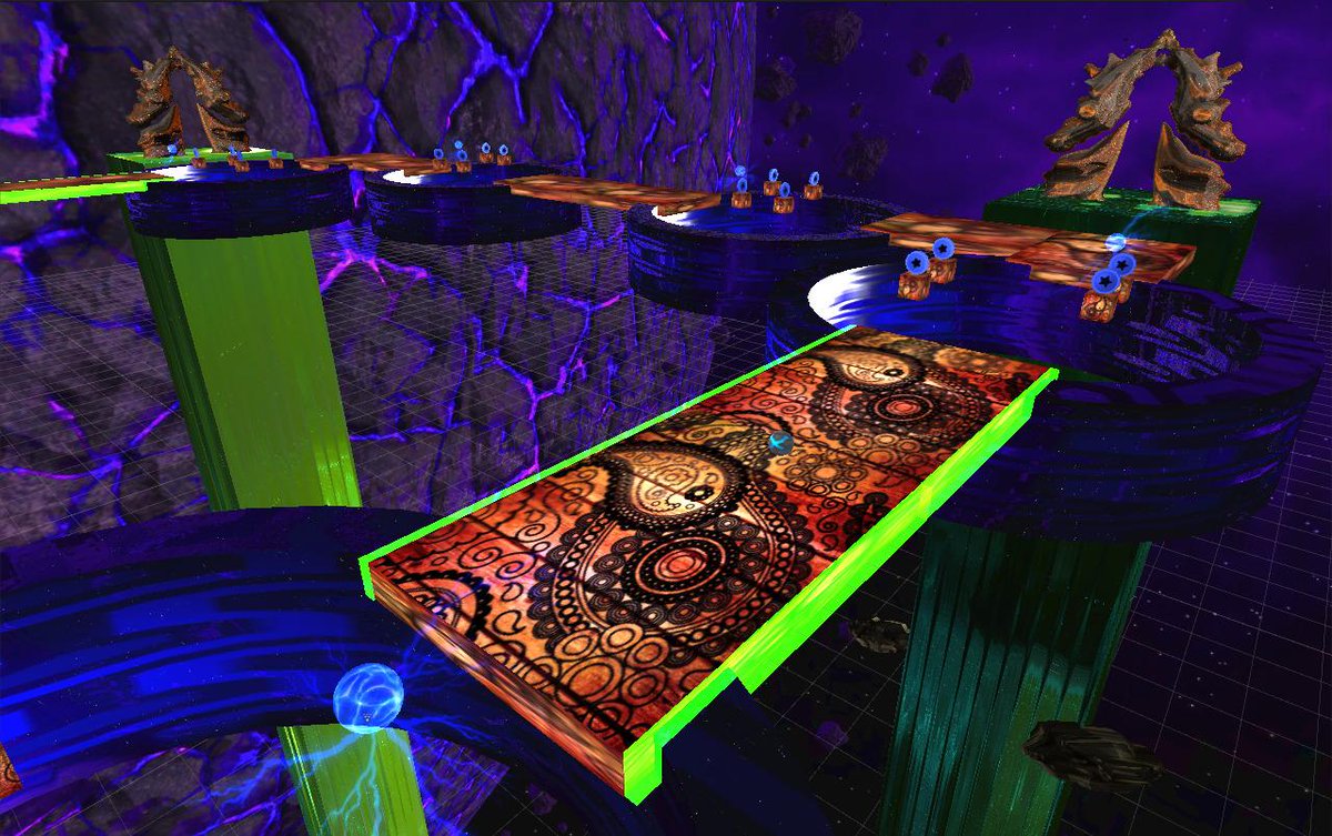 Ngamesdev's tweet image. Aeon Ball Version 1.1b New Screenshot
Three New Maps Added and Some major changes took place in this update