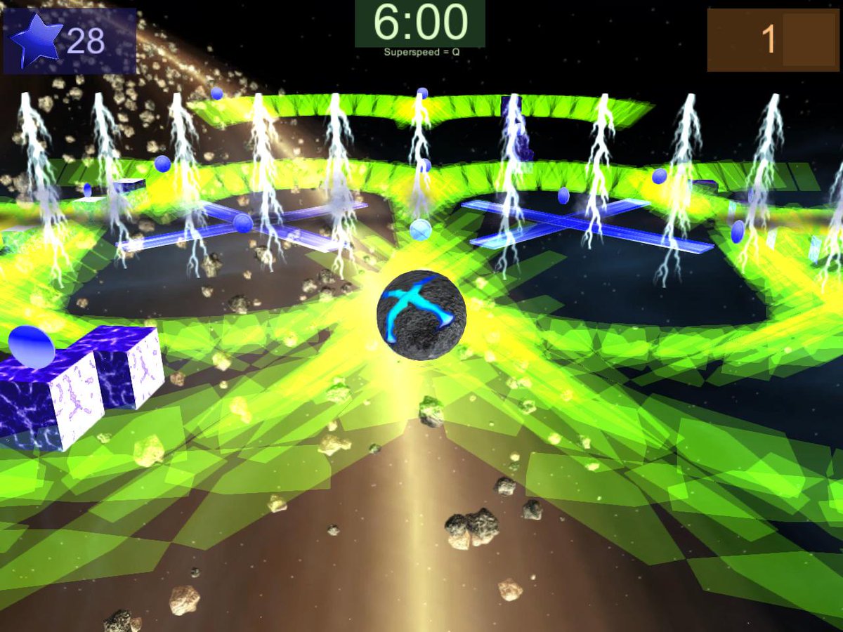 Ngamesdev's tweet image. Aeon Ball Version 1.1b New Screenshot
Three New Maps Added and Some major changes took place in this update