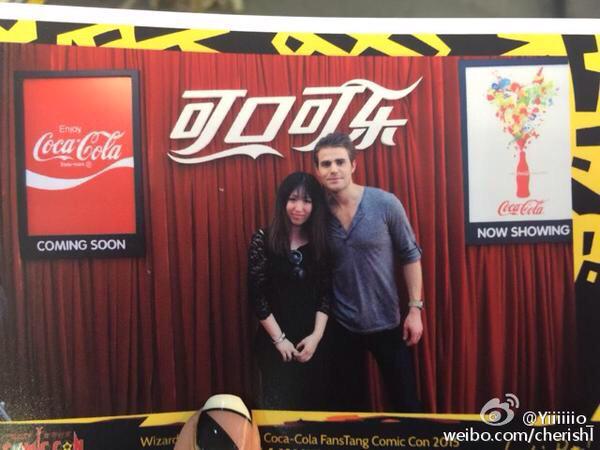 WesleySourceFR_'s tweet photo. #PHOTOS de @paulwesley a là convention #WizardWorldFansTangComicCon à Guangzhou (Chine) aujourd'hui  [30/05/15] http://t.co/JOdOGIaJ5H