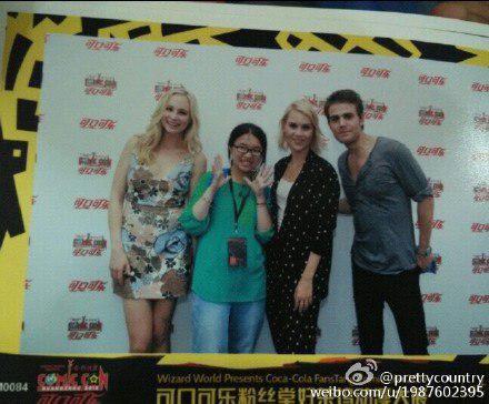 WesleySourceFR_'s tweet photo. #PHOTOS de @paulwesley a là convention #WizardWorldFansTangComicCon à Guangzhou (Chine) aujourd'hui  [30/05/15] http://t.co/JOdOGIaJ5H