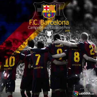 cuantoacuanto's tweet photo. ¡Barcelona FC Campeón de la #CopaDelRey 2015! http://t.co/rrJcKB3foP
