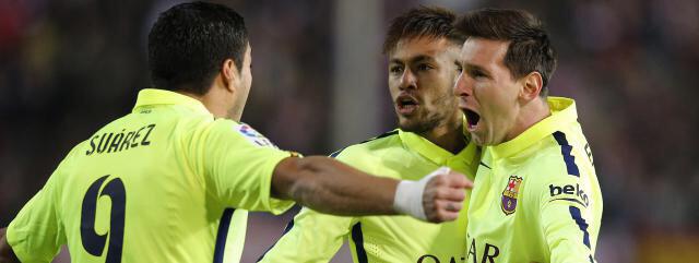 ActuFoot_'s tweet photo. La MSN cette saison

MESSI : 58 buts
NEYMAR : 38 buts
SUAREZ : 24 buts

= 120 buts 
 #Historique http://t.co/onEiH9phgA