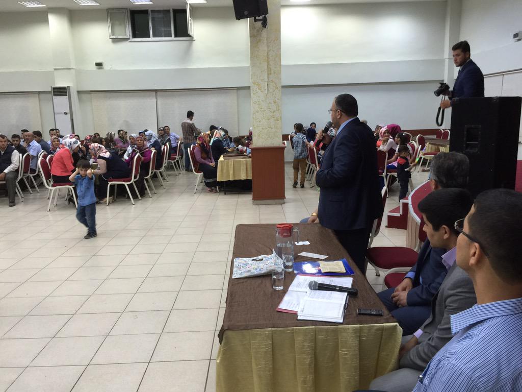 necmettincalisk's tweet photo. Antakya.. Ozkan Boz kardeşimizin düğün merasimine katılarak evliliğin önemini konuştuk #Sendegelhemşerim http://t.co/AN1Qfoiful
