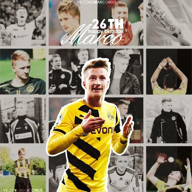 Happy Birthday!Marco Reus!!!  