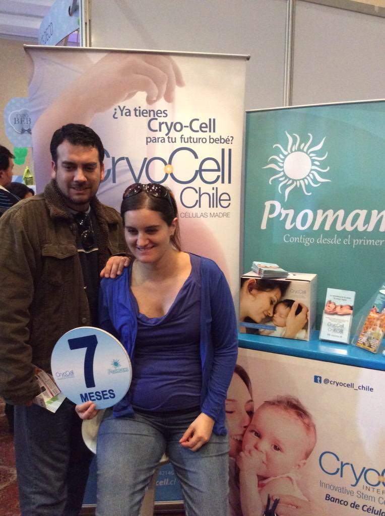 Cryocell_chile's tweet photo. Francisca Montero  y sus 7 meses de #embarazo #celulasmadre #cryocellchile. http://t.co/jvBDaVaGmg