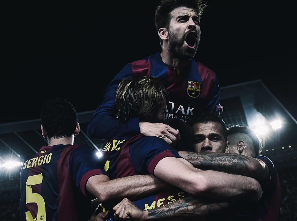 FCBarcelona's tweet photo. Relentless hunger. Unquestioned brilliance. http://t.co/NqBR4cn34P http://t.co/3q81yEqVI6