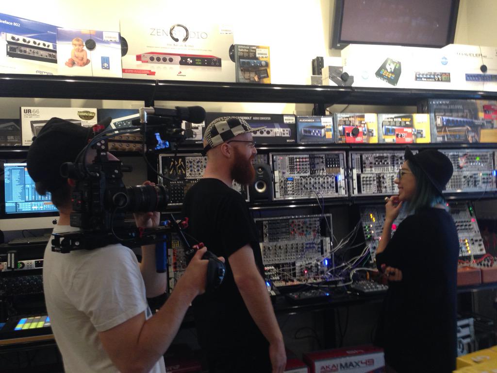 ConstanceChan's tweet photo. Spent the day with @TOKiMONSTA for @ThumpCanada! Thanks again! http://t.co/TSMKr6XJuk