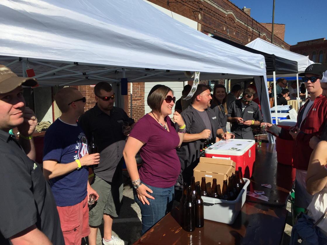RRBrewClub's tweet photo. #bensonbeerfest http://t.co/72unn8OaRp