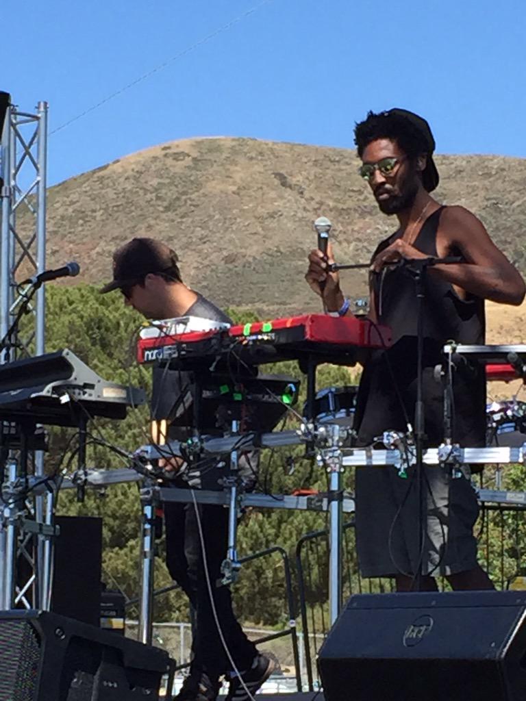 The Knocks are killin' it. Come check them out! #springstampede