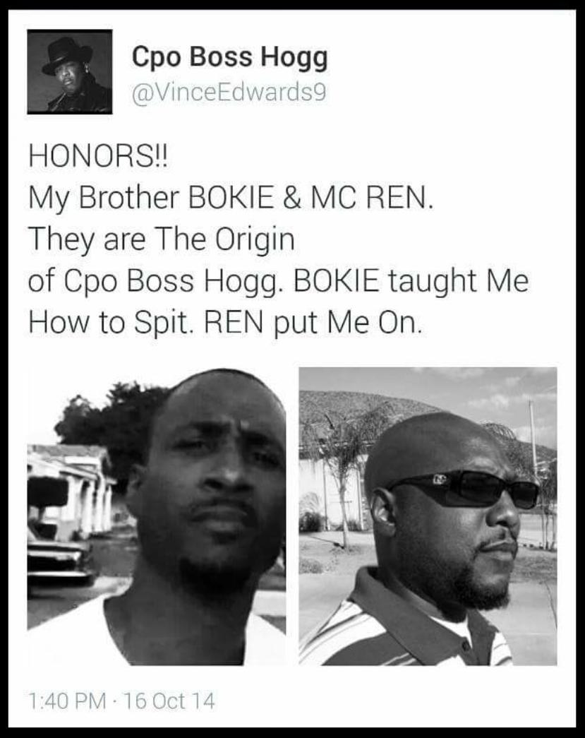 VinceEdwards9's tweet photo. To These 2 Gz I Owe All
My Younger Bro. Bokie & @mcrencpt
The Mad Scientists who created
#LilNation aka #CpoBossHogg http://t.co/EEKR2zV4RT