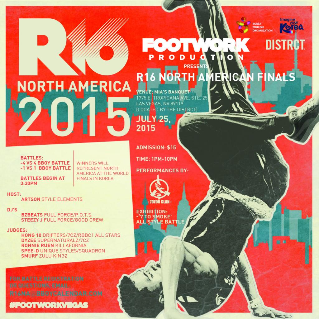 Footwork_Events's tweet photo. R16 North America 2015: Tickets Available Sunday, May 31, 2015 http://t.co/AL6OLsACeQ http://t.co/jhvtZmEbNW