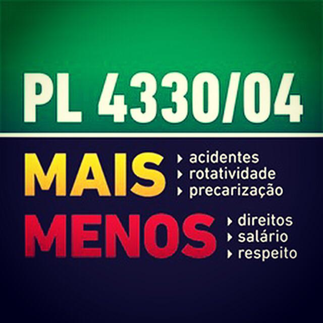 naoterceirize's tweet photo. Não vamos desistir! Pelos direitos dos trabalhadores brasileiros! #TerceirizaçãoNão #NãoTerceirize http://t.co/G0QcoSBzfC