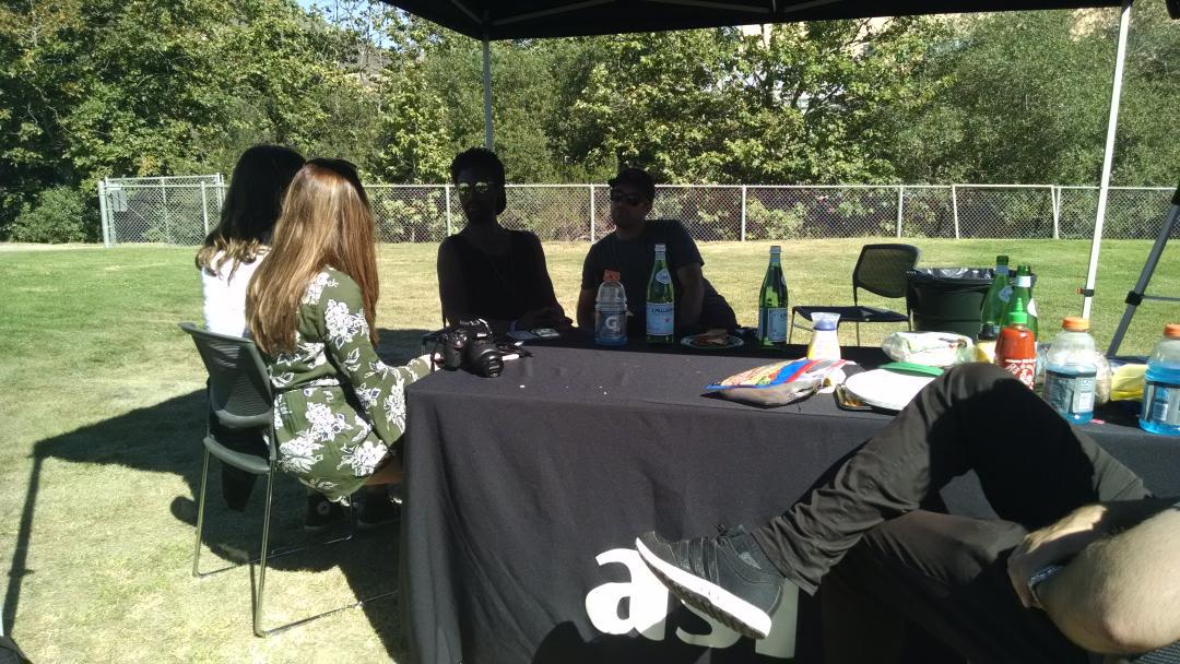 Sitting down with <a href="/TheKnocks_band/">The Knocks</a> after their set. <a href="/SageTheGemini/">Love Always</a> up next. #SpringStampede