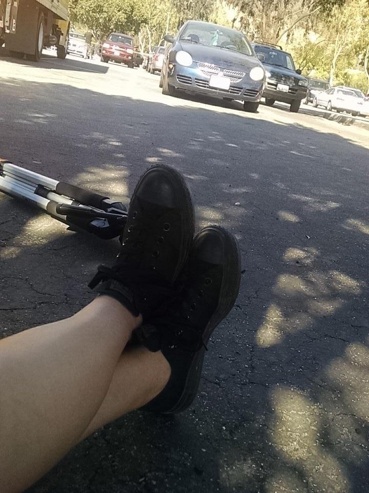 Waiting for <a href="/HoodieAllen/">Hoodie Allen</a> to roll in for our interview. Last chance to tell us what you want to know! #SpringStampede