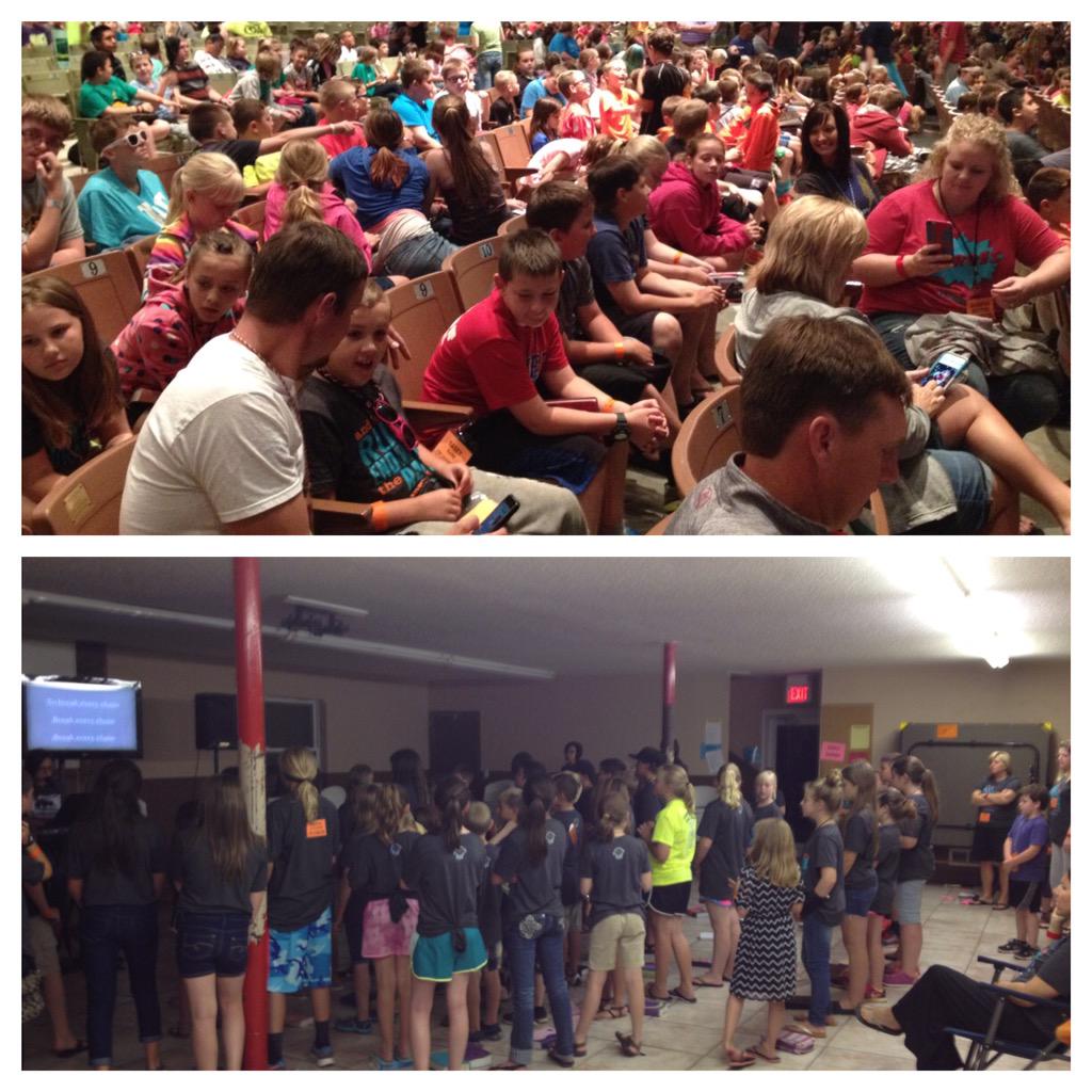 BudComer's tweet photo. Had a great time at the creek with this group! #soblessed #childrensFC2015 #fbclex http://t.co/q3ZYLfctrA