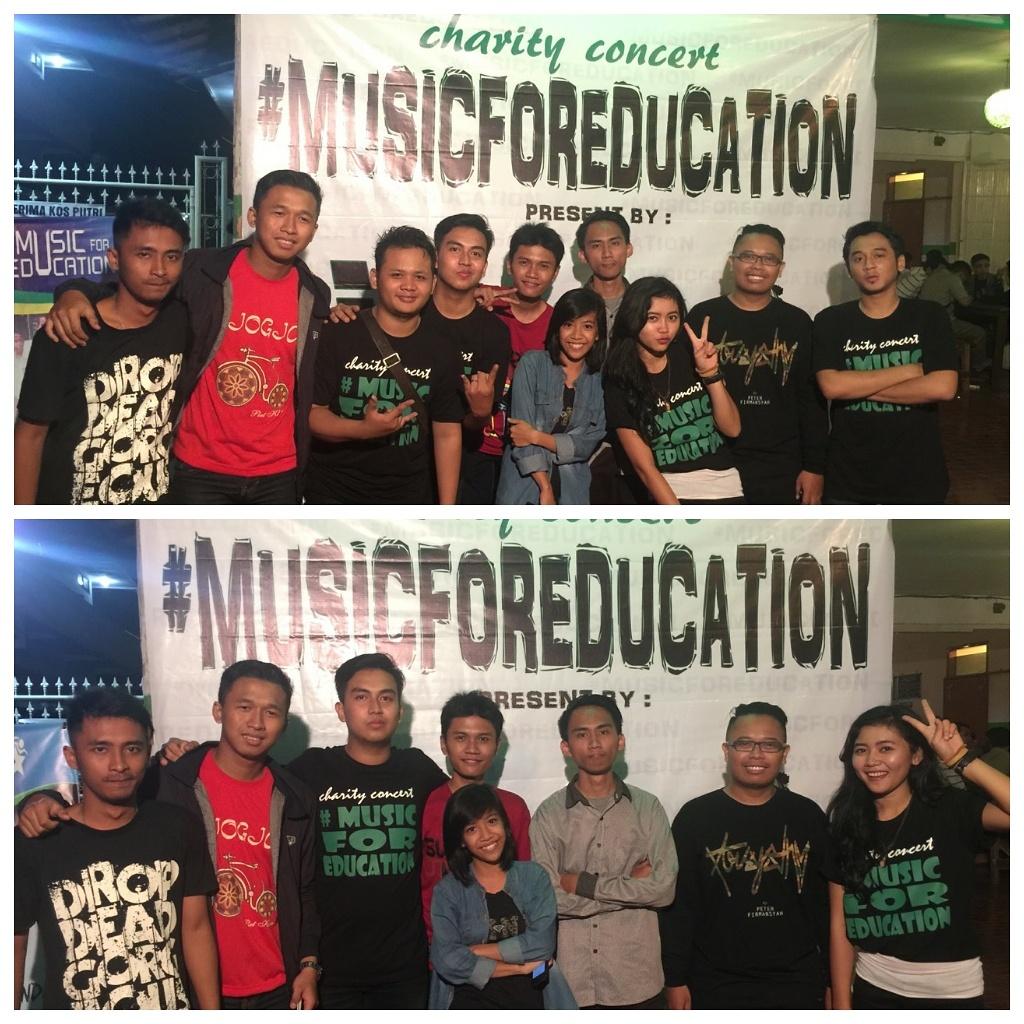 panggilKarin's tweet photo. Kawan lama 😄✌😚 #MusicForEducation #CakWangMastrip http://t.co/gzKUhu1v6F