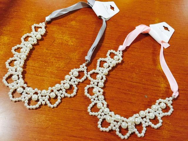 サンキューマートセントシティ北九州店 Twitterren 入荷情報 凝ったデザインのパールネックレス リボンを結ぶタイプで後姿までぬかりなく可愛いコチラ 種類豊富に入荷しております 気になるカラーやデザインはお早目に もちろん全品３９０円 税 可愛いと