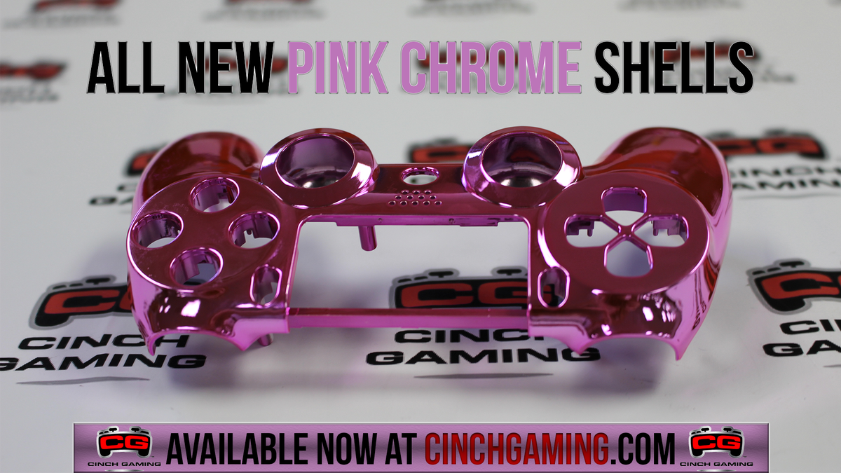 CinchGaming's tweet photo. Pink Chrome now available on PS4 and Xbox One! 

#PinkCinch http://t.co/IkuIUs0Wj0