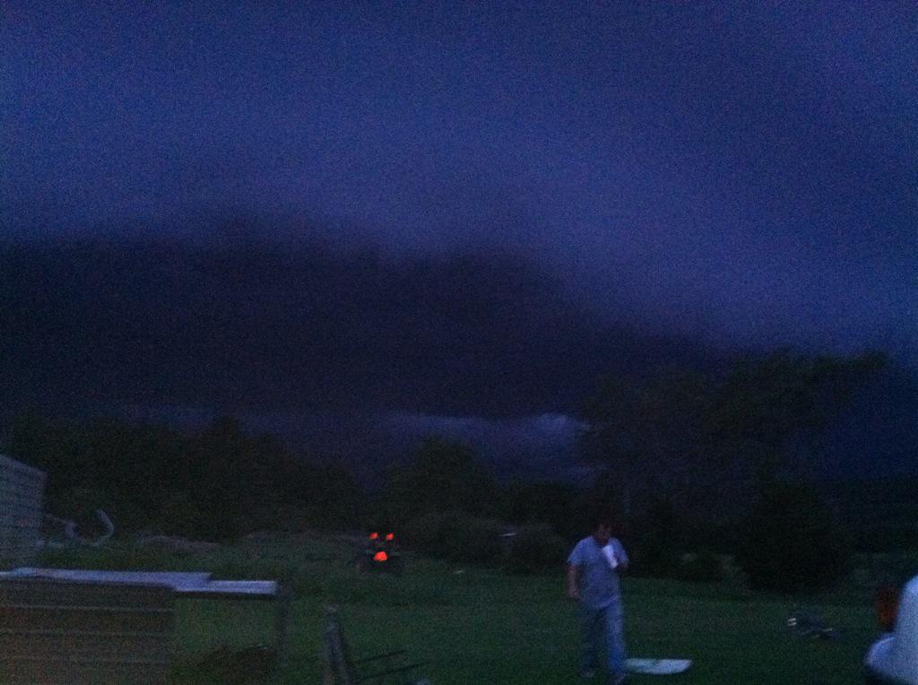 Bro that's is a huge wall cloud