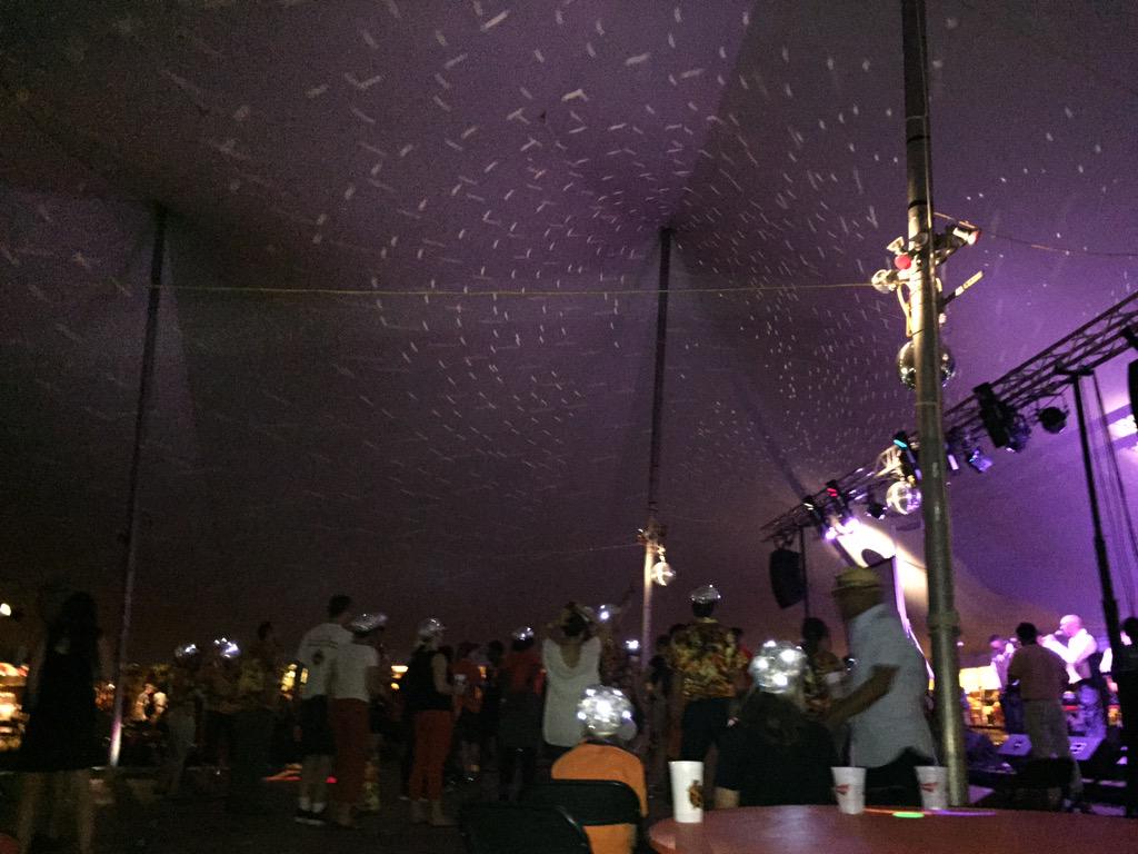 Disco dancing at the 20th! <a href="/ptonreunions/">Princeton Reunions</a>  <a href="/princeton95/">Princeton 1995</a> #PrincetonReunions