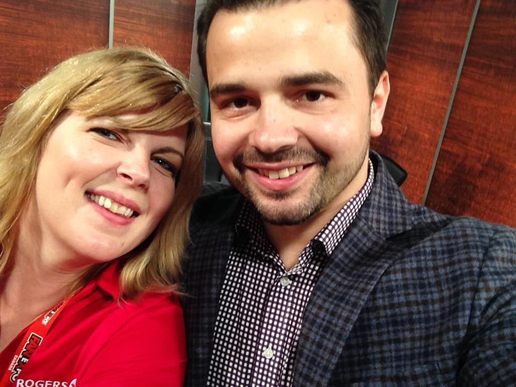producergal_WR's tweet photo. Selfie with @EricDrozd @rogerstvcable20 Open House. #RogersTV #HDOpenHouse http://t.co/b4ALzbBm38