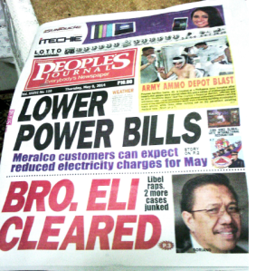 BroEliSoriano's tweet photo. In fact some of the more than 20 cases, most of which were libel, were dismissed! https://t.co/BXJ0kGhzcO http://t.co/sAeg4uOa7p