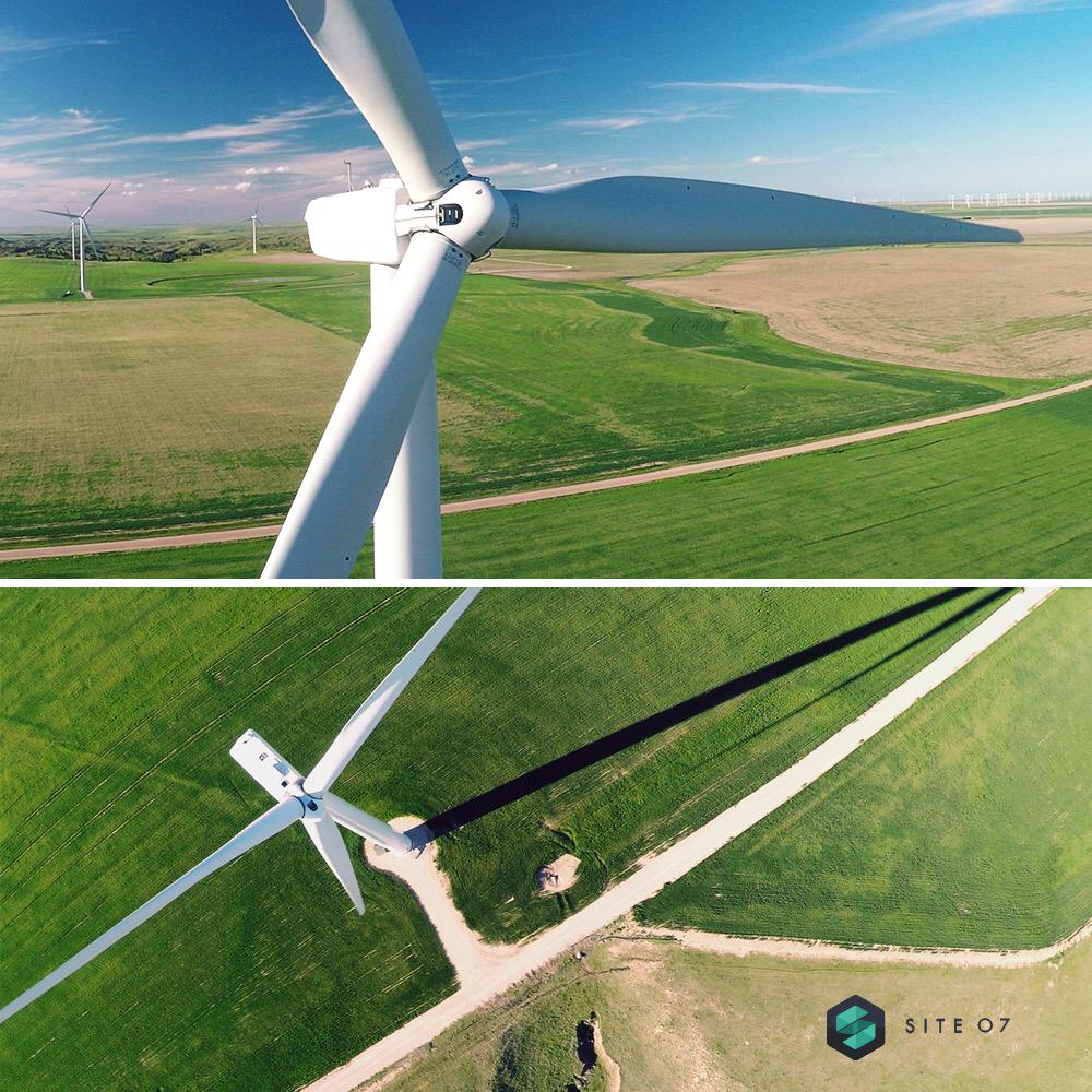 site07's tweet photo. Today was GREAT. Got to film aerial footage at a beautiful wind farm, here in #Colorado. #phantom2 #dji #gopro http://t.co/29gWECegZm