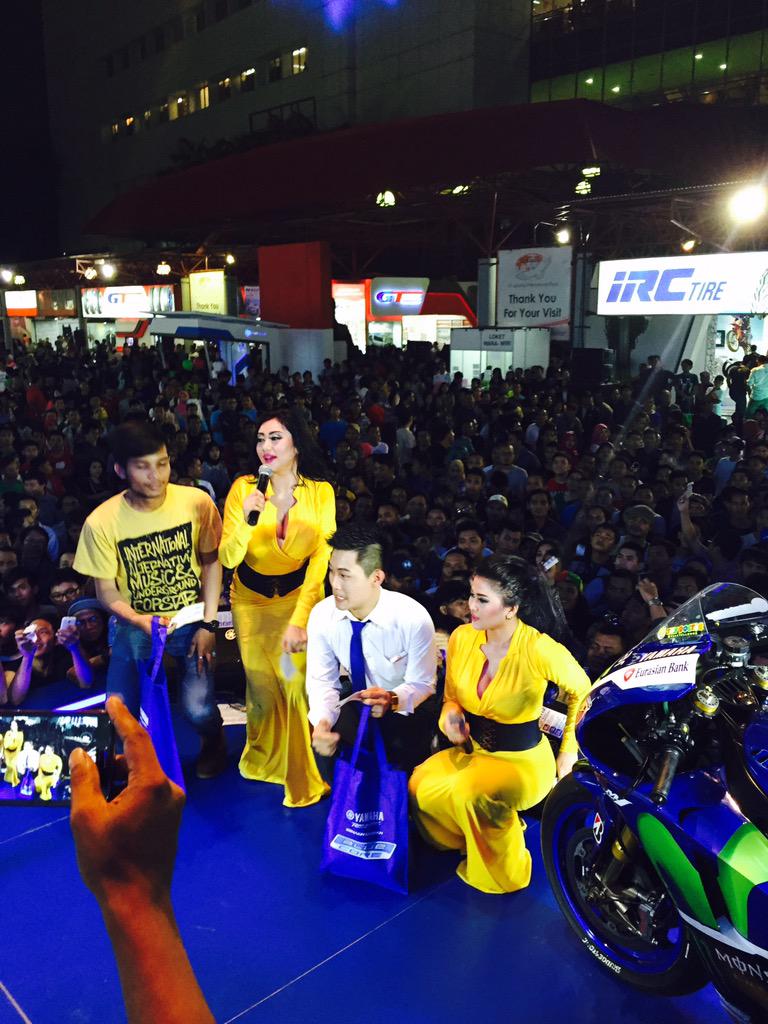 pamelasafitri33's tweet image. #PRJ #YAmaha #blucore #duoserigala #duosrigala
