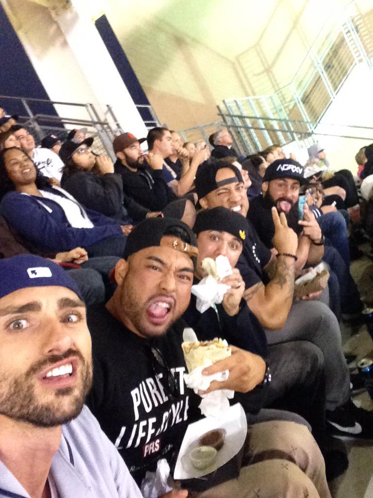 Padres with the homies #SDinHD