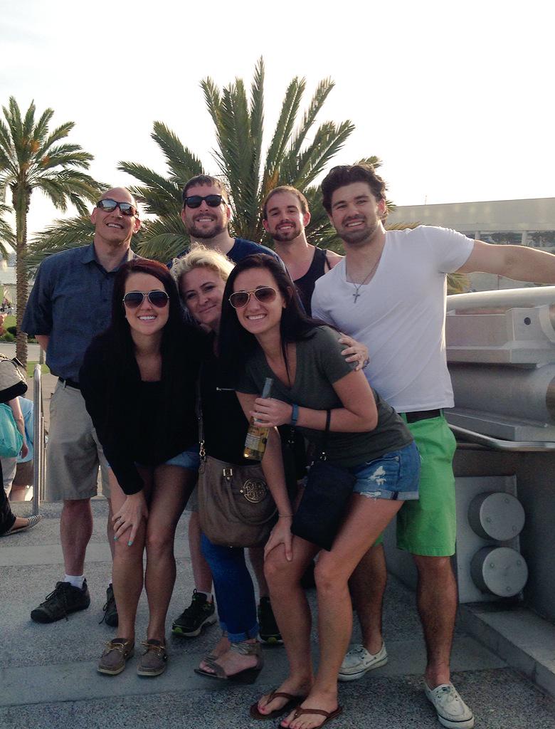 ProfSSI's tweet photo. Sight seeing in The Diego! #ACSM2015 #UIndyEXSC http://t.co/DJlkQQD2tY