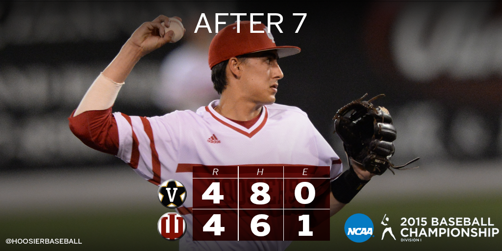 IndianaBase's tweet photo. Heading to the eighth. Are you with us, #HoosierNation?? http://t.co/5ja5IsQ4m8