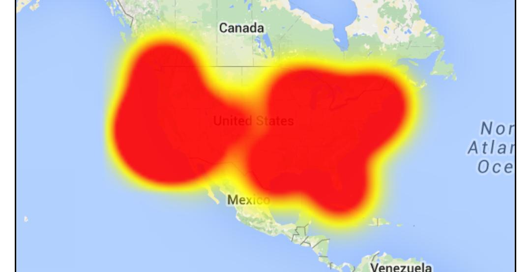 Comcast Outage Chart