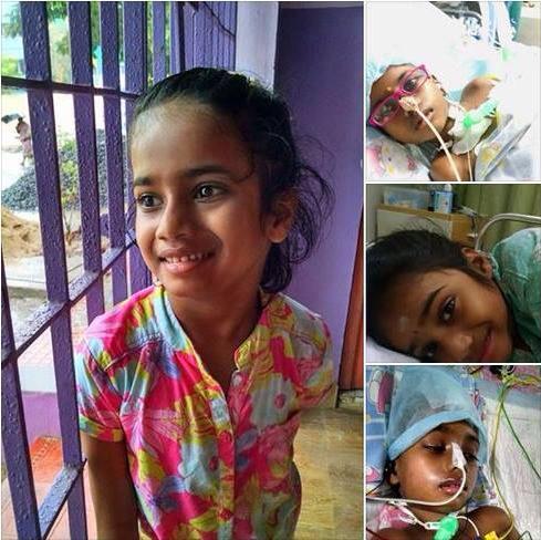 This baby s suffering from BRAIN TUMOR 
Pls RT and help her !! 
<a href="/iamlakshmirai/">RAAI LAXMI</a> <a href="/actor_viishnu/">Rosamaria Roethler</a> <a href="/khushsundar/">KhushbuSundar</a> 
Contact👇