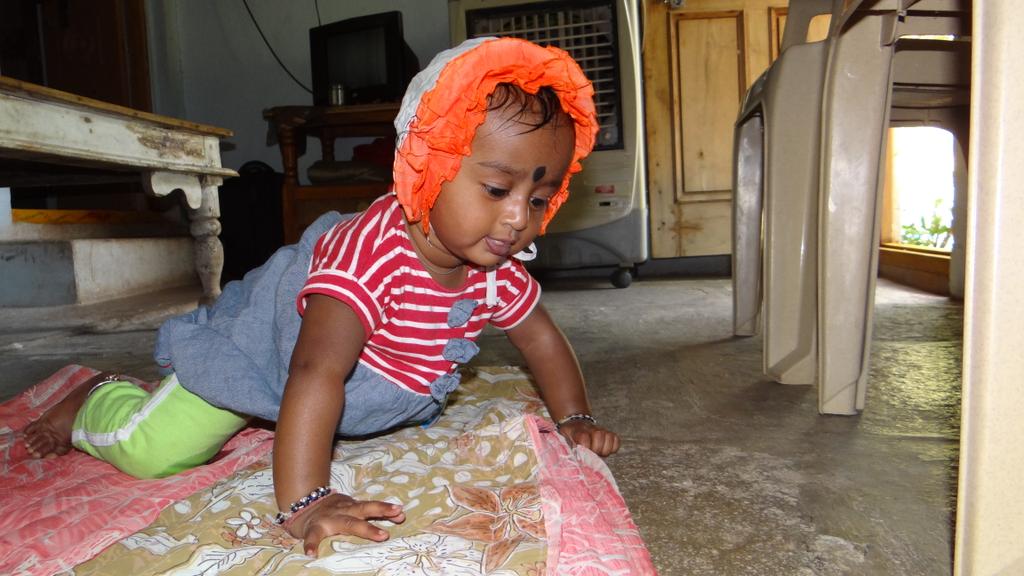 CSrikaanth's tweet image. Our daughter birthday today.  Need ur Blesses to the child