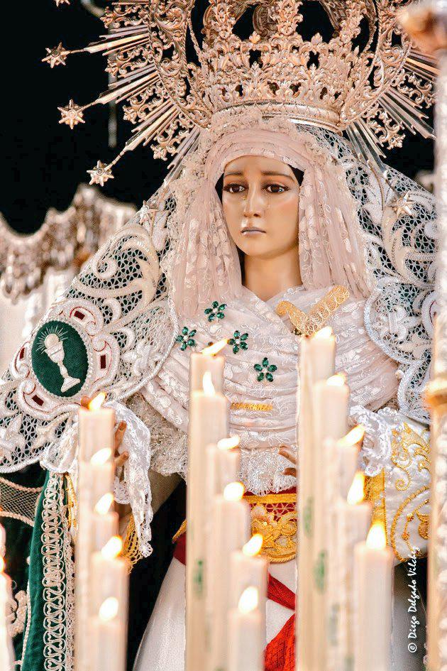 Último domingo de mayo. Se acaba "El mes de la Vírgen" y lo despedimos con la Reina de Jodar. #OraciónyEsperanza