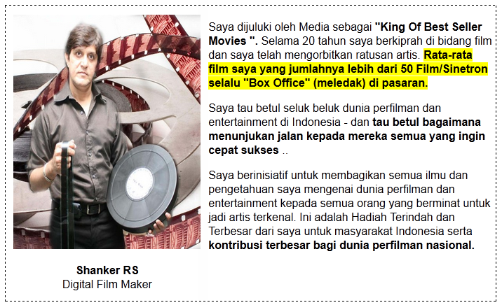 Ingin Cepat Jadi Artis Top? Masuk Sini Gan