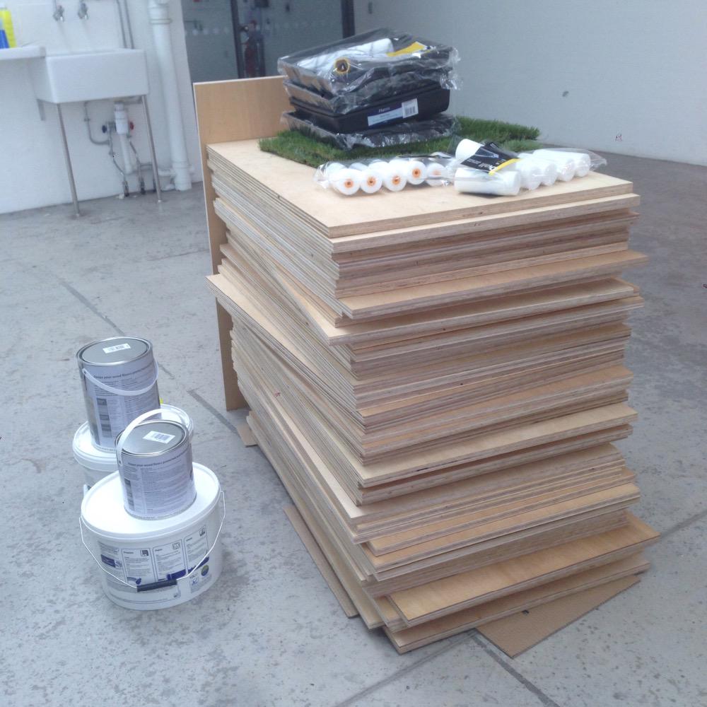 PDGSA15's tweet photo. Making in progress #building #degreeshow http://t.co/5F1ugjpR6j