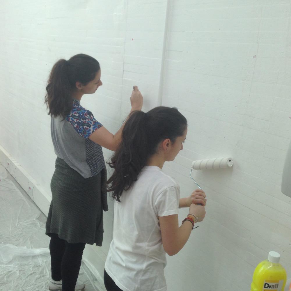 PDGSA15's tweet photo. Freshly painted walls are the best! Thanks to our helpers! http://t.co/EwfqdEUFfn