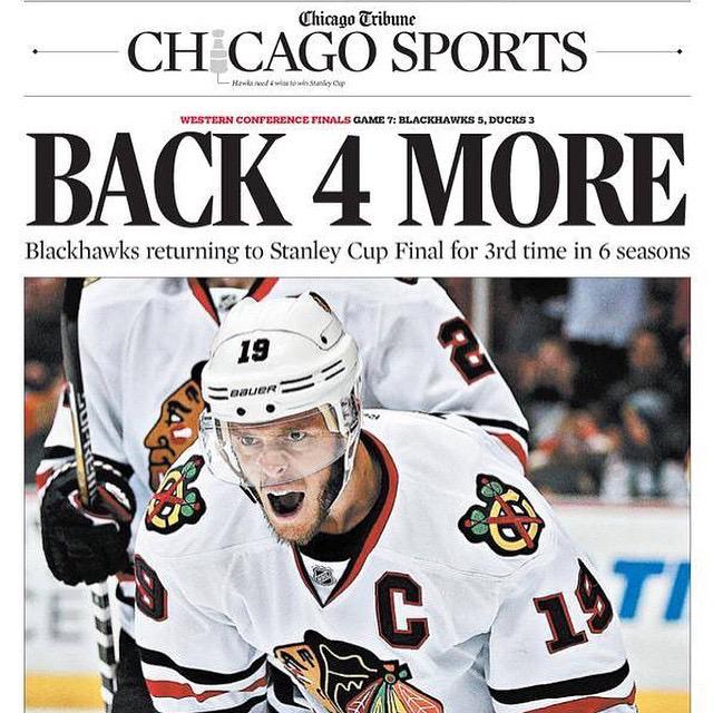 Chicago_History's tweet image. One more time. @Suntimes #Chicago #BlackHawks