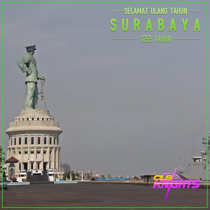 Selamat Ulang Tahun Kota kami tercinta, Surabaya 🎊🎉