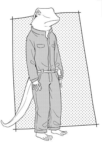 こういうのは亜人?獣人なのかなー 