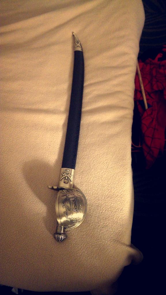 foggence's tweet photo. i bought a sword http://t.co/lEkaKWaoqQ
