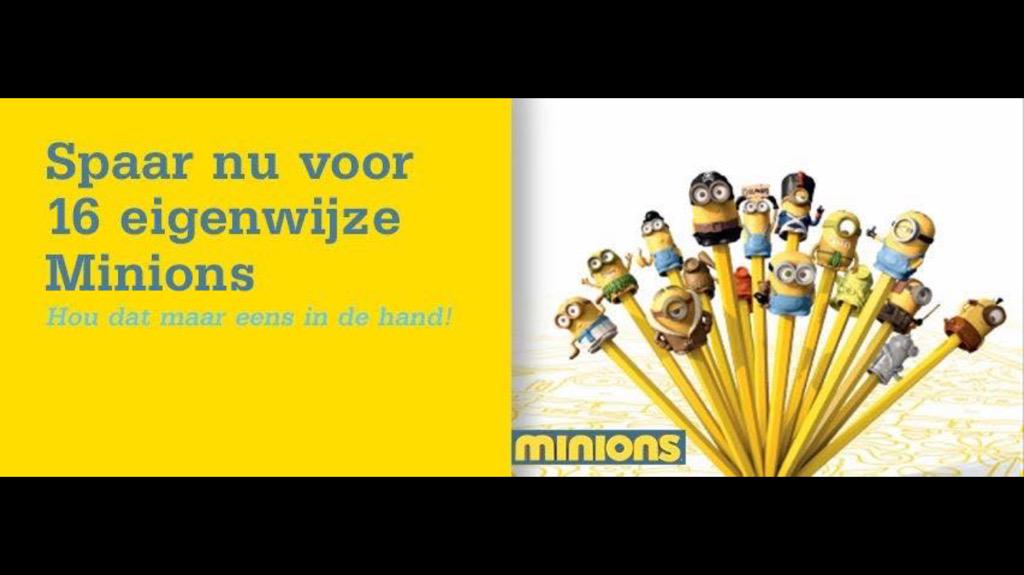 Spaar vanaf vandaag bij Plus Bruggers Winterswijk voor 16 verschillende eigenwijze Minions!! #Bananááá
