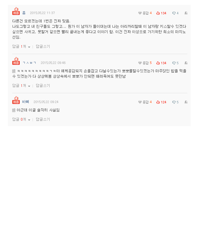 여자가 남자를 보는 현실적인 기준 | 인스티즈