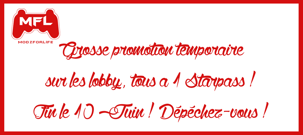 Modz_ForLife's tweet image. DEPECHEZ-VOUS ! ;-)