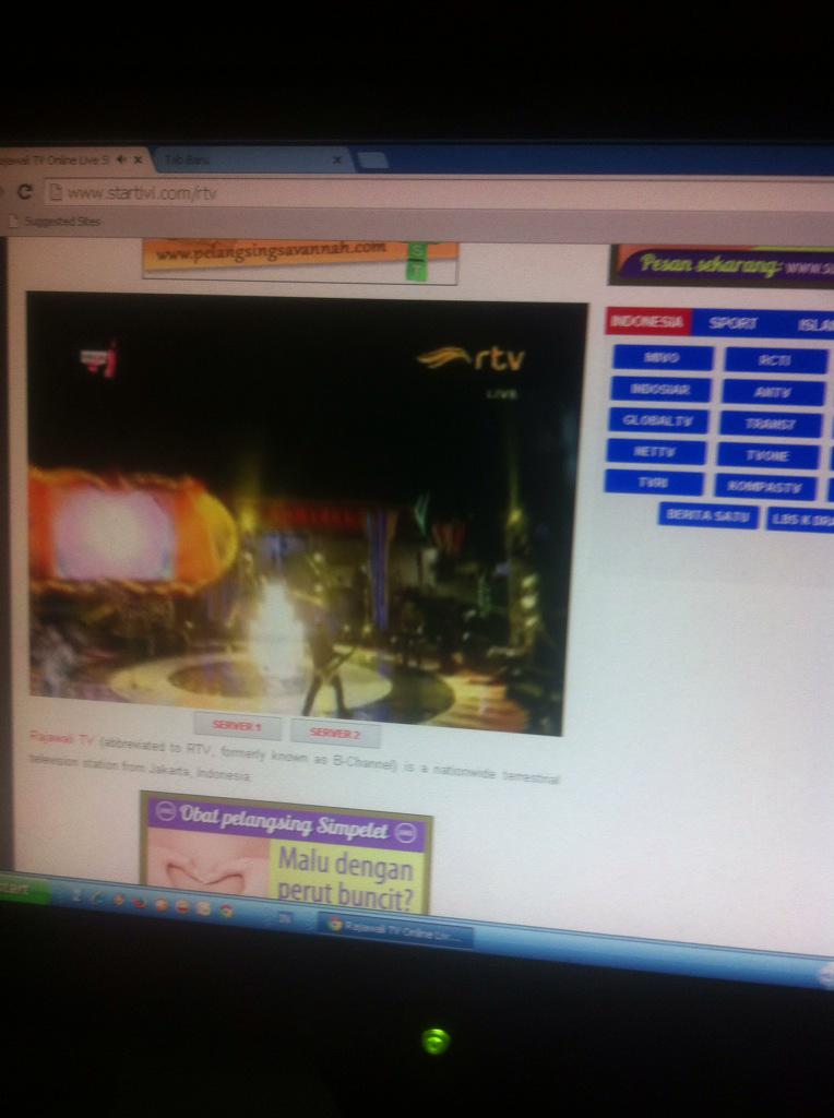 frendiFRIEND's tweet photo. @langitRTV 

Gak bisa nonton HUT RTV karena gak ada di rumah atau gak ada TV?
kuno dah,
nih streaming :D

#SetahunRTV http://t.co/JsIfGxLqdc