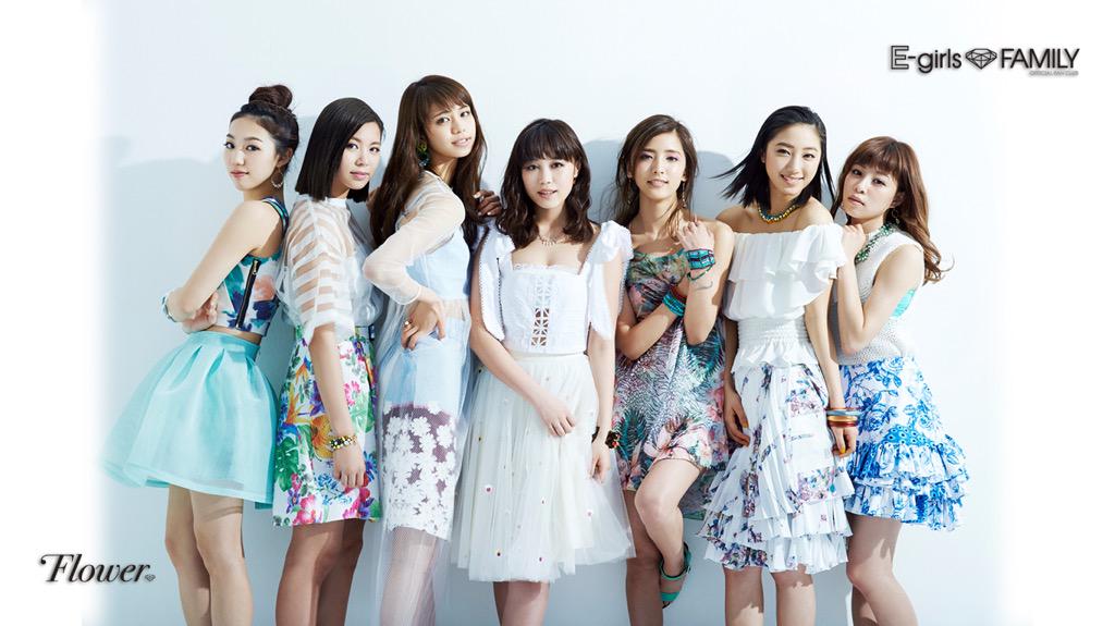 E-girls - Flower 「HANADOKEI」ツアージャージ L Flower 「HANADOKEI」ツアージャージ L