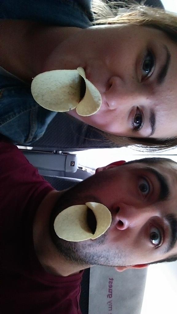 CheesyPapaJon's tweet photo. Who said duck face isn't cute? @Pringles @NikellePetrillo http://t.co/YMRulCBhsk