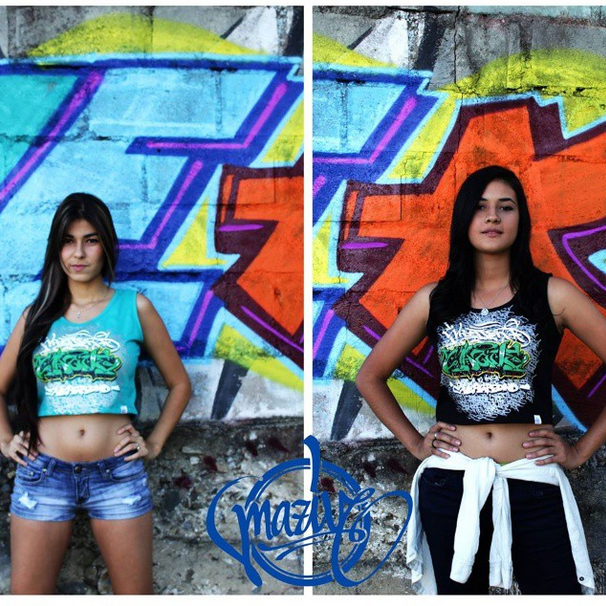 MaziveStreet's tweet photo. #Mazive Indumentaria #Authentic #Clothing #Street #Wear #Graffiti #CropTop #Urban #Mujer #ArteUrbano #HechoEnColombia http://t.co/GuR41eRRwx